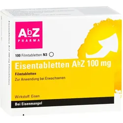 Eisentabletten AbZ 100 mg