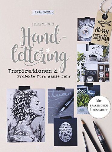 Ideenbuch Handlettering: Inspirationen und Projekte für das ganze Jahr - Preis vom 09.10.2026 07:28:09 h