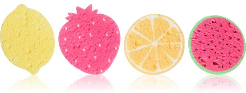 I Heart Revolution Fruity Face cleansing puff for the face