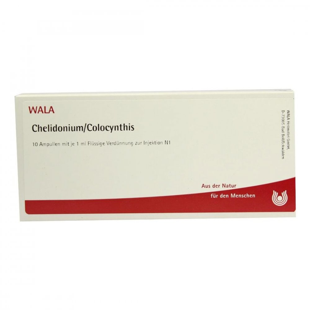 WALA Heilmittel GmbH Chelidonium/colocynthis Ampullen 01751228