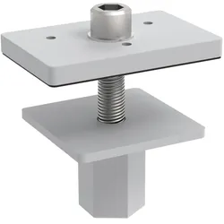 Maul, Trennwand, Tischeinbau-Adapter für LED-Standleuchte Maulsirius silber