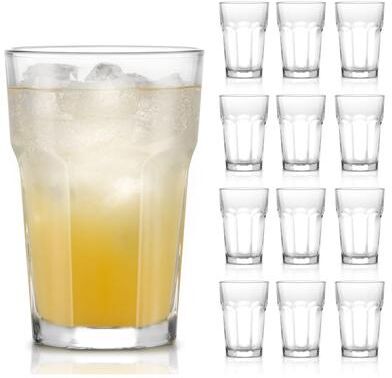 Libbey Gibraltar DuraTuff Juice Glasses, 14-Ounce, Set of 12 - Set of 12