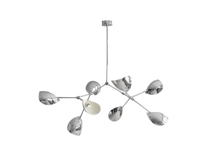 101 Copenhagen Lustre Stingray Chandelier Chrome