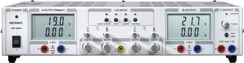 VOLTCRAFT VSP 2405 Labornetzgerät, einstellbar 0.1 - 40 0 - 5A 409W Anzahl Ausgänge 3 x