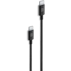 USBDATABRCTOC25K Cellularline Lade-Datenkabel USB C - USB Type C, schwarz