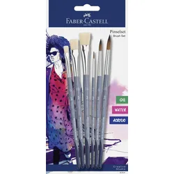 FABER-CASTELL Pinsel-Set 6-teilig