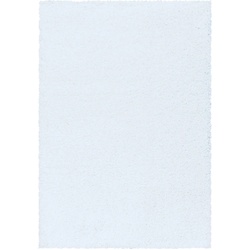 TEPPICH Hochflor SPREE in Weiß, einfarbig, 60 x 110 cm