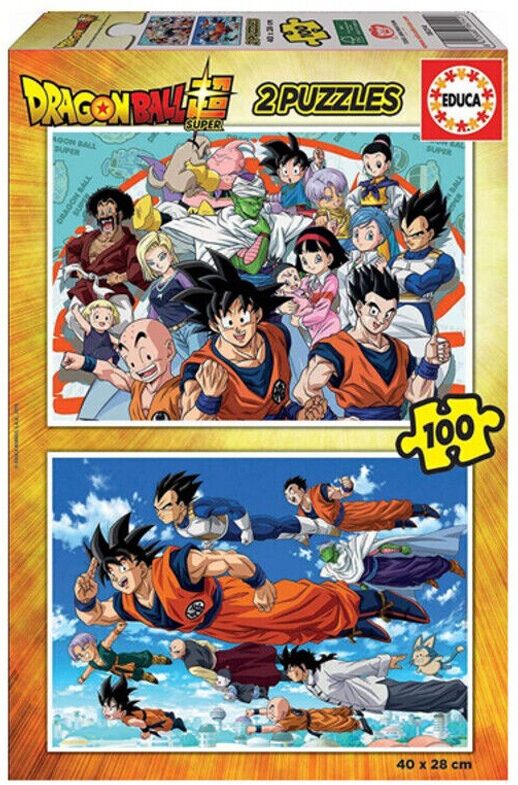 Puzzle 2x100 pcs Dragon Ball - Educa