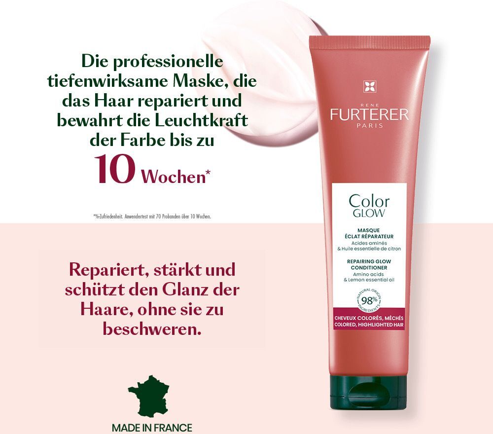 RENE FURTERER Furterer Color Glow reparierende Farbglanz-Maske 100 ml Haarspülung