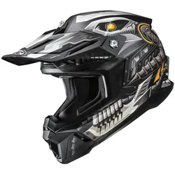HJC C50 Mecha Beast Crosshelm schwarz-matt - 2XL (62/63)