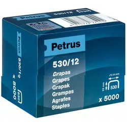 Petrus, Nagelstyling + Kunstnägel, 77510 Verkupferte Heftklammern 530/12-5000-77510