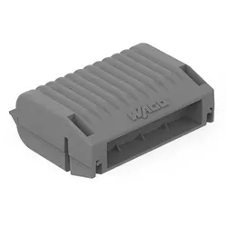 Wago 207-1432 Gelbox,Abzweig,für Aderleitungen,grau 2071432  - 3 Stück