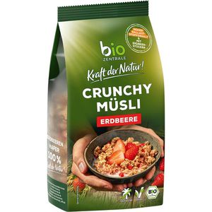 BioZentrale Müsli Crunchy Erdbeere, BIO, 375g