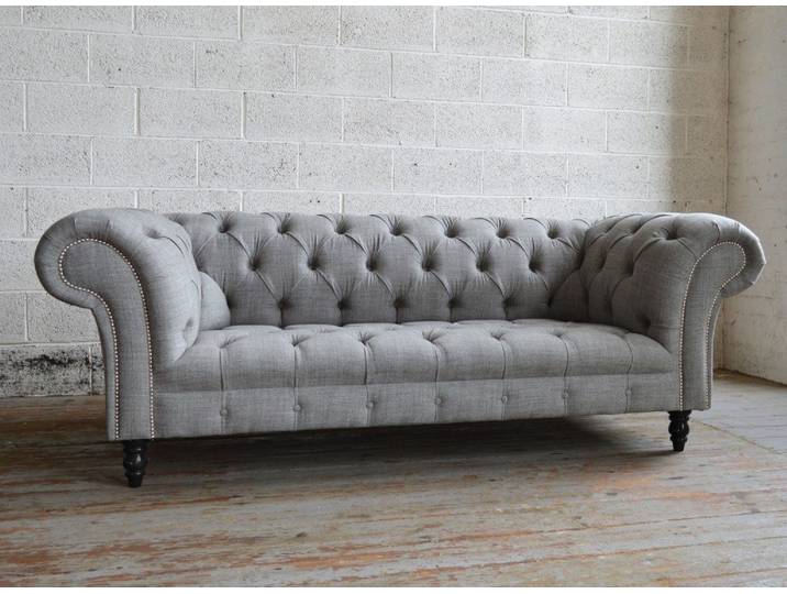 JVmoebel Chesterfield-Sofa Elegantes Leder-Sofa in klassischem Design mit Chesterfield-Optik, Made in Europa