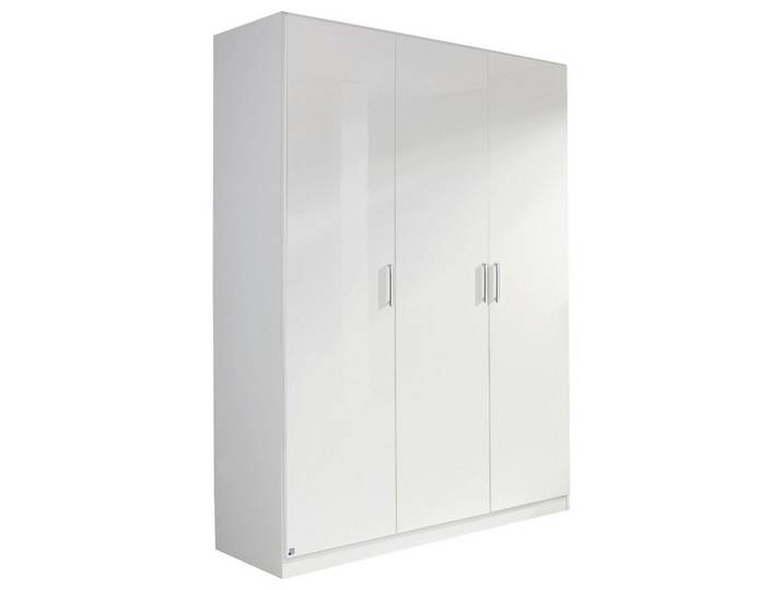Carryhome Drehtürenschrank, Weiß, 4 Fächer, 136x197x54 cm, Blauer Engel, RAL Testat, Goldenes M, BQ - Bündnis für Qualität, Made in Germany, umfangreiches Zubehör erhältlich, Schlafzimmer, Komplette Schlafzimmer und Serien, Schlafzimmerserien