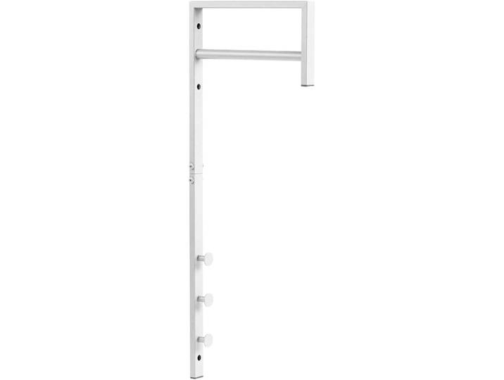 Kleiderhaken Vandia weiss Metall H 82 cm 3 - Kleiderhaken