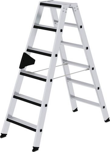 MUNK Günzburger Steigtechnik 42212 Stufen-Stehleiter Arbeitshöhe (max.): 3m