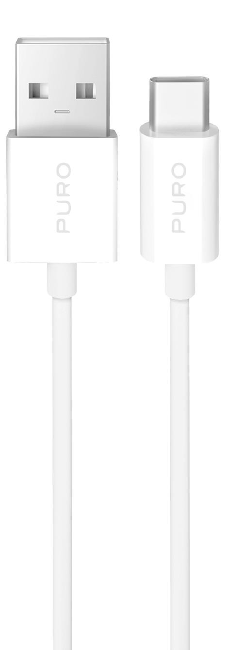 PURO TPE USB-A naar USB-C kabel