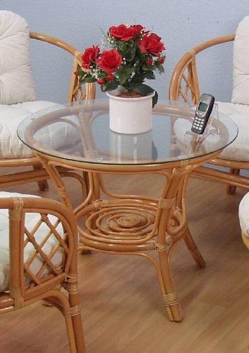 Beistelltisch HOME AFFAIRE, gelb (honigfarben), B:70cm H:57cm T:70cm, Tische, Beistelltisch, Home affaire honigfarben B/H/T: 70cm x 57cm x 70cm