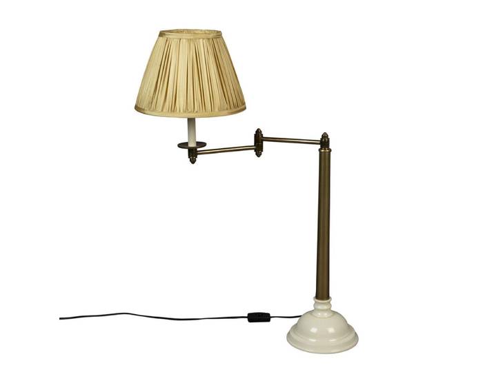 Tischlampe Kelaro Allis – aus Aluminium in Bronze - Bronze - Luxusbetten24