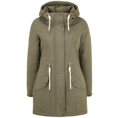 Parka OXMO "Parka OXMelly", Damen, Gr. L, grün (dusty olive), Obermaterial: 100% Polyester PES., Mäntel Parka