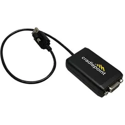 Cradlepoint Extnsib Cbl RS232 DB9 to Screw Lock USB (0.40 m, VGA), Schnittstellenkabel