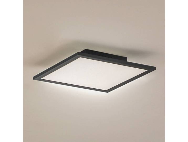 LED Panel Enhife Lindby, schwarz, für Arbeitszimmer / Büro, Modern