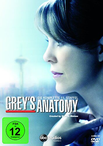Patrick Dempsey - Grey's Anatomy: Die jungen Ärzte - Die komplette 11. Staffel [6 DVDs] - Preis vom 30.09.2026 22:30:23 h