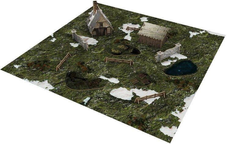 Corvus Belli Warcrow - Bakhlia Farm Scenery Pack