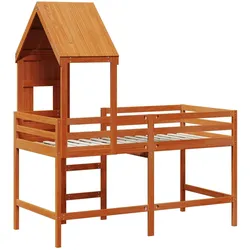 vidaXL, Bett, Loft Bett (90 x 190 cm)