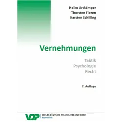 Vernehmungen, Fachbücher von Thorsten Floren, Heiko Artkämper, Karsten Schilling