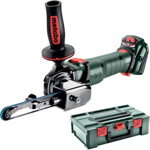 Metabo Bandfeile BFVB 18 LTX BL 90, Akku, 18 V, mit Zubehör und Koffer, 6 x 457 mm / 19 x 457 mm