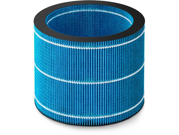 Befeuchtungsfilter PHILIPS FY3446/30 , blau, B:20cm H:20cm T:15,7cm, Kunststoff, Filterkartuschen, Befeuchtungsfilter