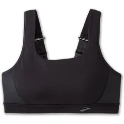 BROOKS Damen BH Drive Convertible Run Bra 2.0, Größe 36D in Schwarz Schwarz