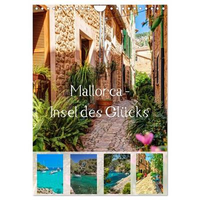 Mallorca - Insel des Glücks (Wandkalender 2027 DIN A4 hoch), CALVENDO Monatskalender