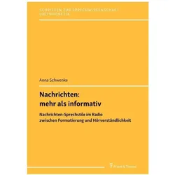 Nachrichten: mehr als informativ, Fachbücher von Anna Schwenke