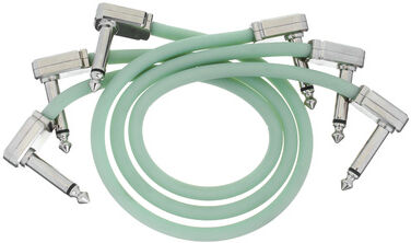 "Ernie Ball Flex Patch Cable 12"" GID Set Glow In The Dark"
