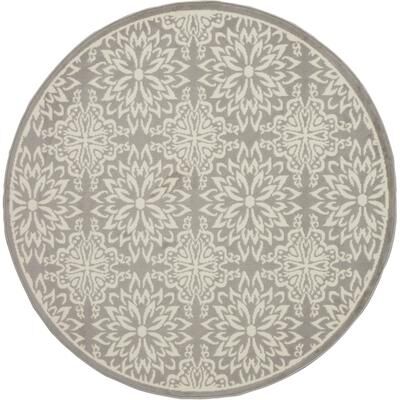 Nourison Jubilant Floral Medallion Area Rug