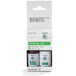 Skoda Lackstift-Set Rosso Brunello-Rot Metallic (9 ml Lack / 9 ml Klarlack) Farb