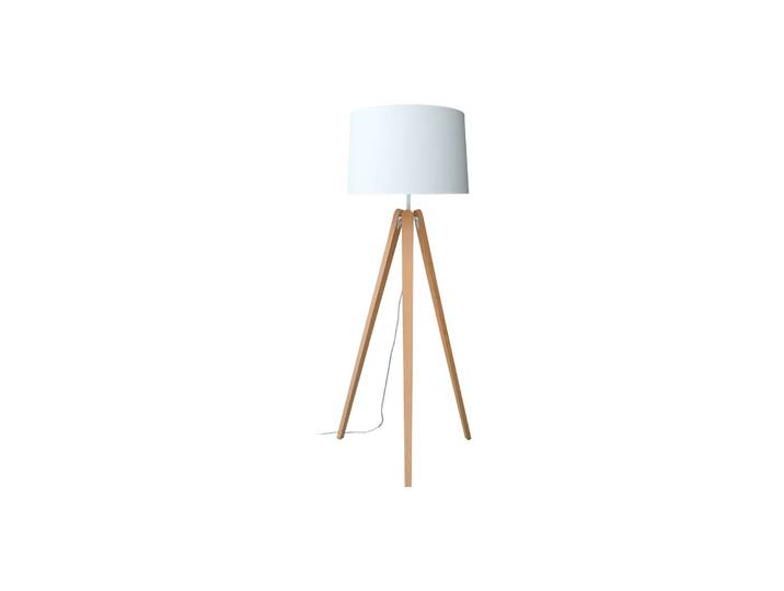 Aluminor Stehlampe Essence, Holz hell, für Wohn- / Esszimmer, Holz, Skandinavisch, Stehlampe