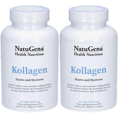 KOLLAGEN+ELASTIN+Hyaluron+Vitamin C Pulver 2x 2x160,2 g