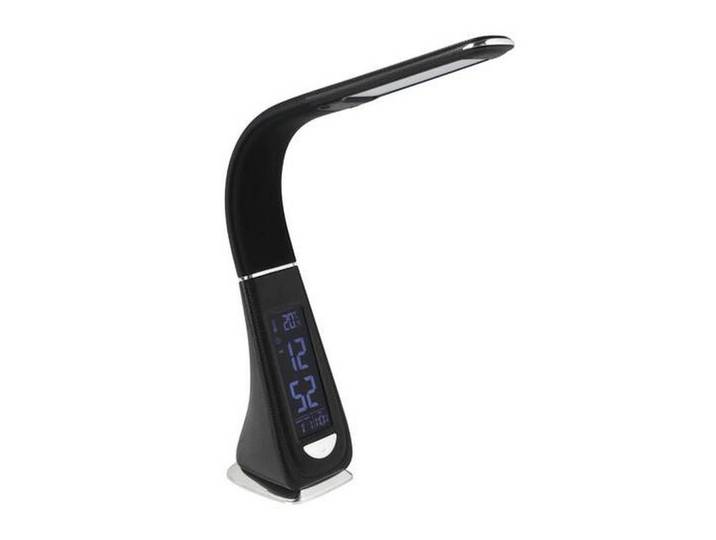 Eglo Led-Tischleuchte Cognoli, Schwarz, Kunststoff, 10x51x7 cm, Lampen & Leuchten, Innenbeleuchtung, Tischlampen