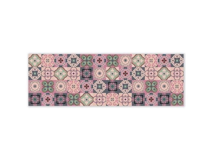 Mubusi Tapis Vinyle Berbère Rose 90x270 cm - Tapis Chambre en Vinyle