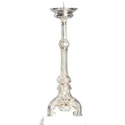 Altarleuchter versil. H 50 cm