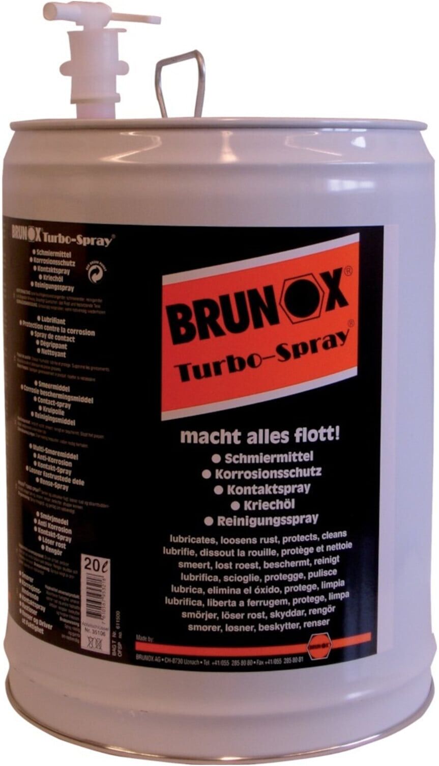Turbo-Spray Brunox Turbo Spray 20L Kanister inkl. Hahn (BR20,00TS)