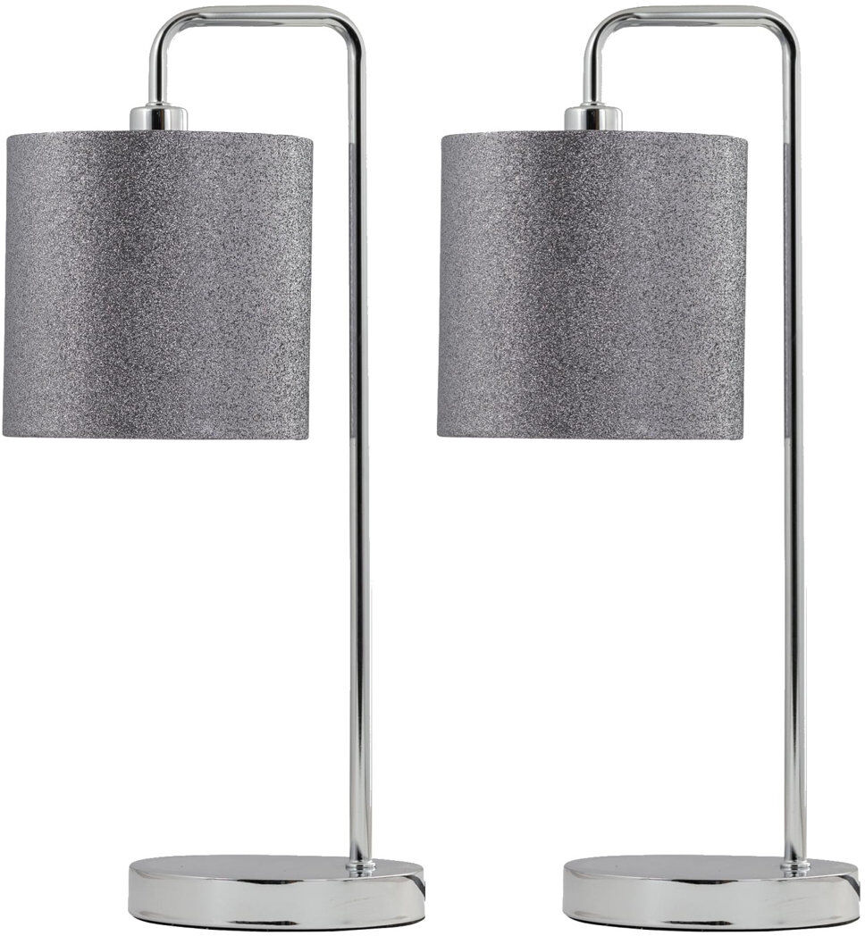 17 Stories Hamdy Arched Polished Chrome 46cm H X 15cm W X 20cm D