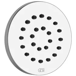 Gessi CONO feste Seitenbrause, rund, Wandmontage, 1-Strahl, 32971031, Farbe: Chrom