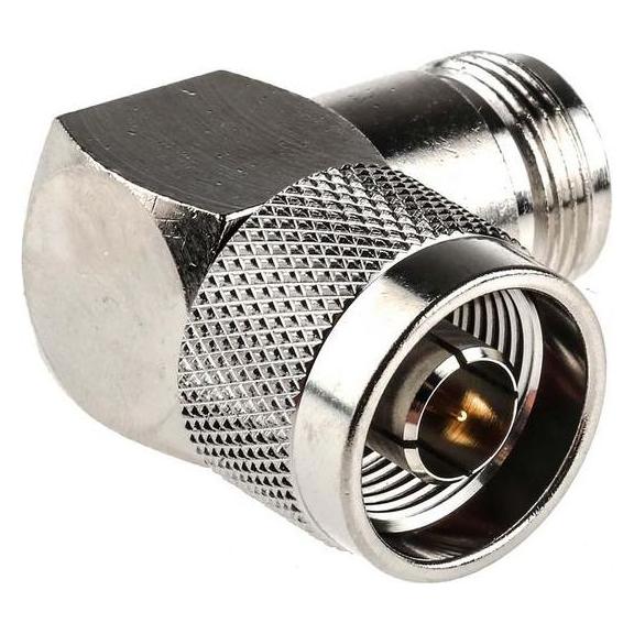 RS PRO HF Adapter, N - N, 50Ω, Male - Weiblich, Rechtwinklig, 11GHz (7581610)