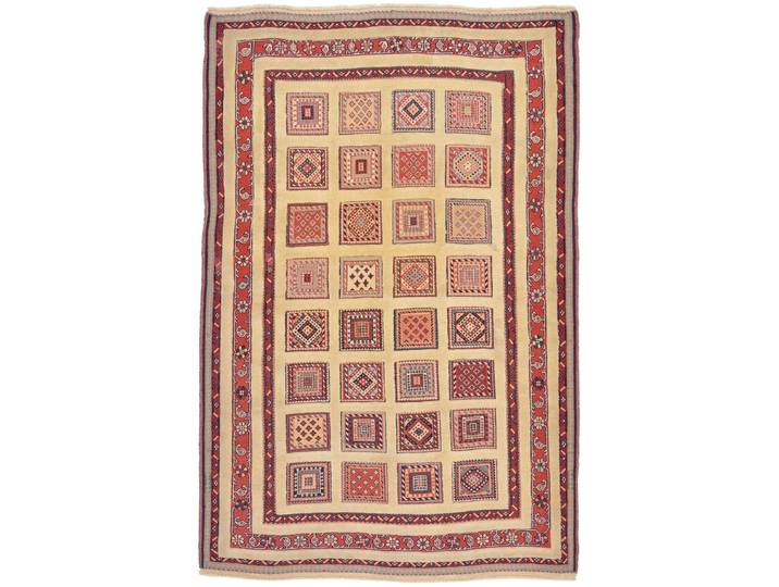 Kelim Sirjan Nimbaft Teppich 125x191 Handgeknüpft Orientteppich Perserteppich Wolle
