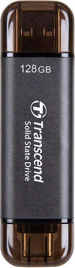 Transcend ESD310C SSD 128GB Draagbare USB-opslag 10Gbps Type-C/A